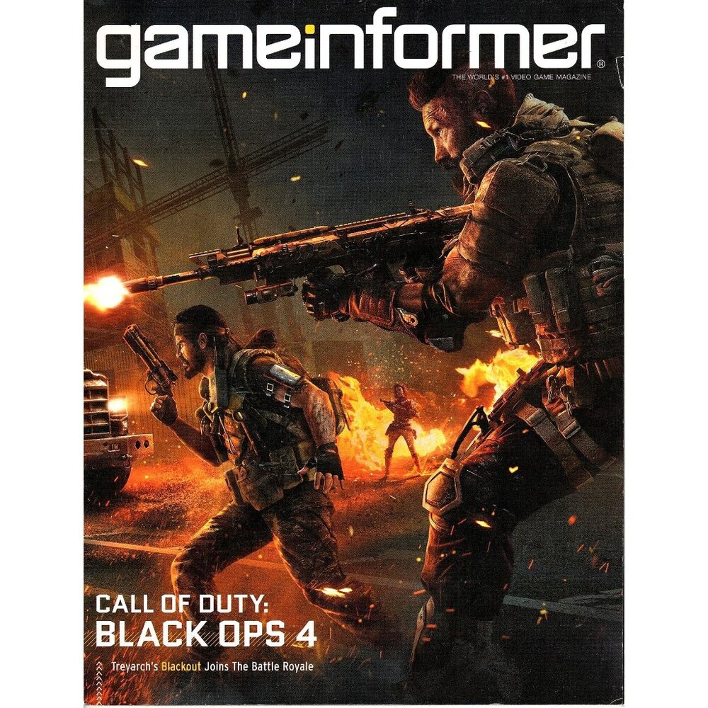 Game Informer Magazine October 2018 Issue Call Of Duty: Black Ops 4